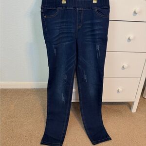 Size Large Dark Blue Denim Jeans